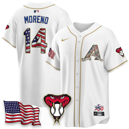 ARI 2026 Independence Day USA Vapor Limited Jersey - Stitched-DTD