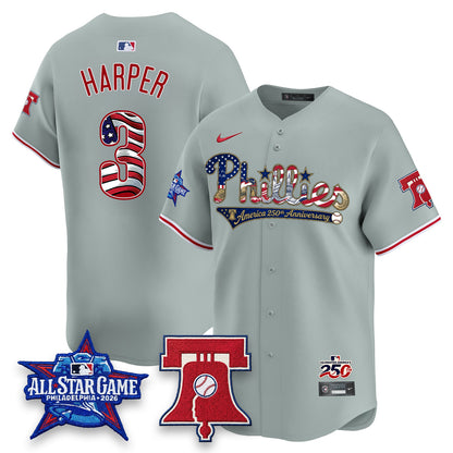 PHI 2026 Independence Day USA Vapor Limited Jersey - Stitched-NQD