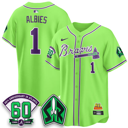 ATL 60th Anniversary Space Ranger Edition Vapor Limited Jersey - All Stitched-DTD
