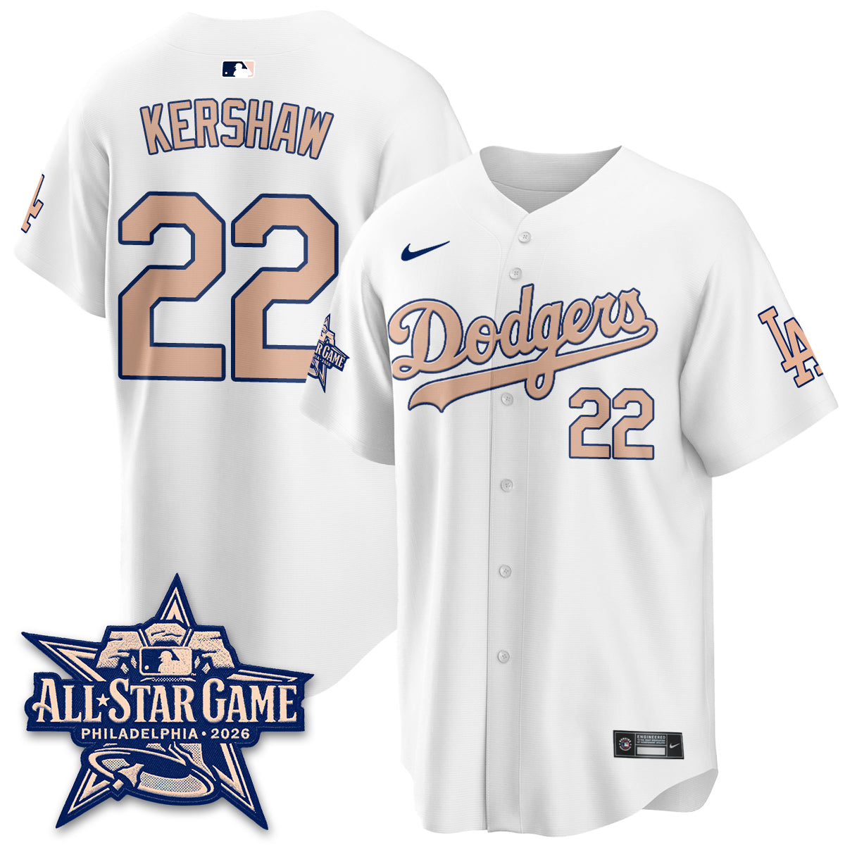 LAD All Star Game 2026 Vapor Jersey - Stitched-DTD