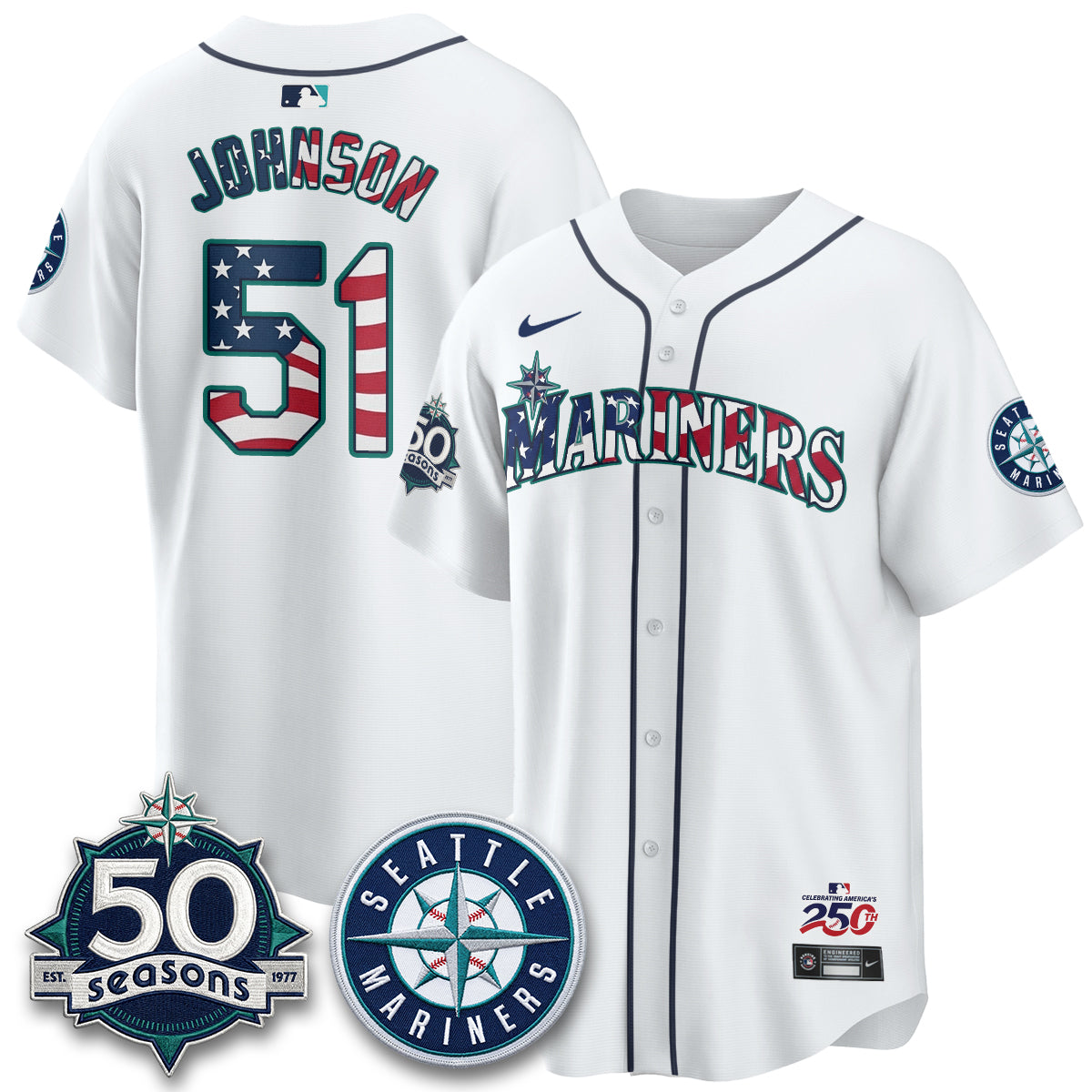 SEA Americana 2026 Vapor Limited Jersey - Stitched-DTD