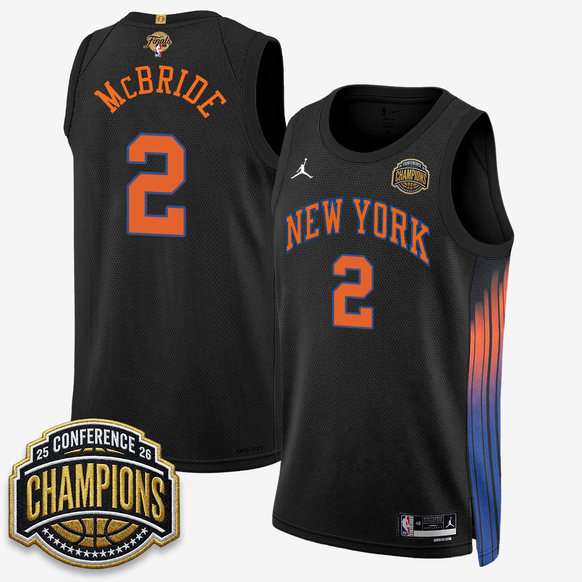NYK 2026 NBA Finals City Edition Jersey V3- Stitched-DTD