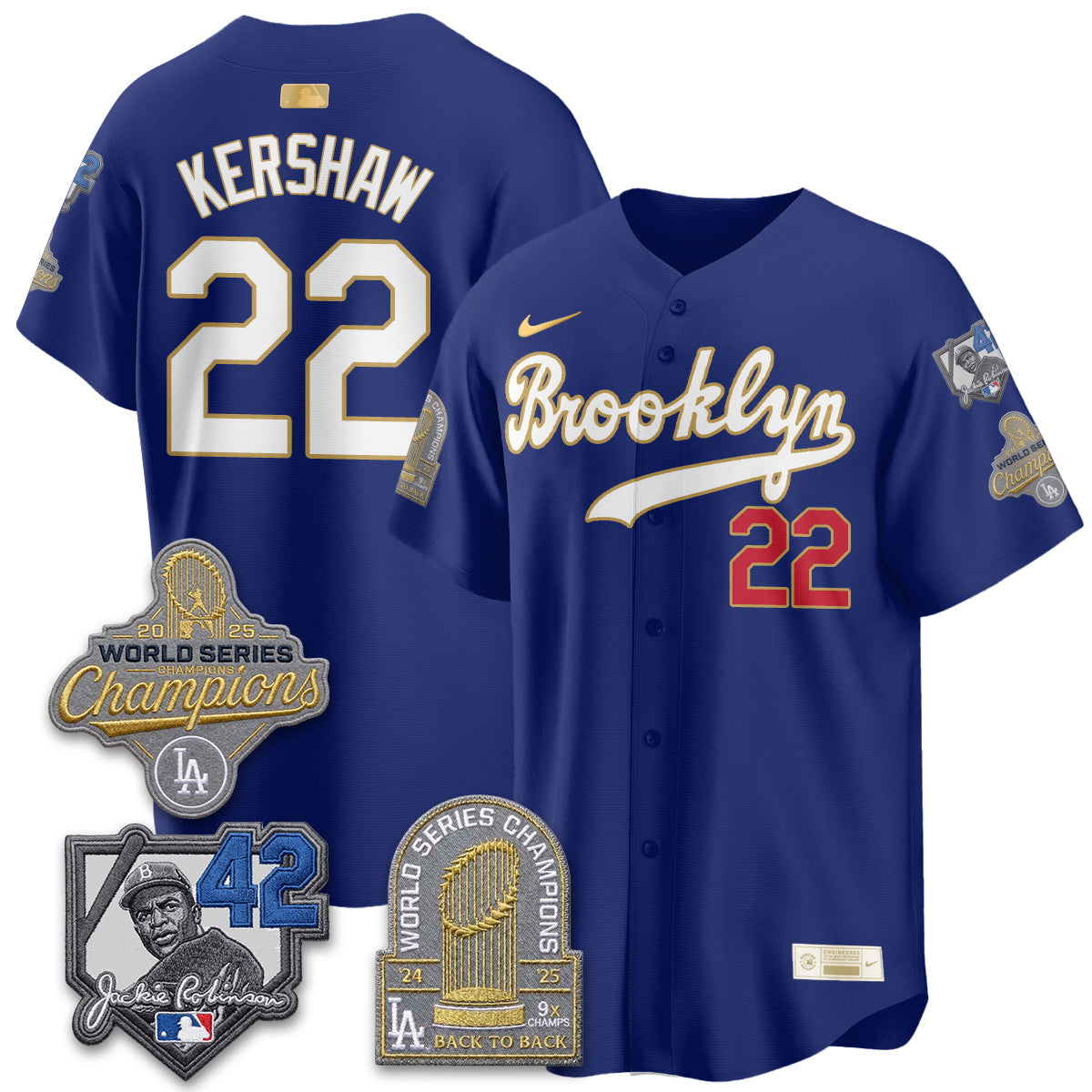 LAD 2026 Brooklyn Jackie Robinson Limited Jersey - All Stitched-DTD