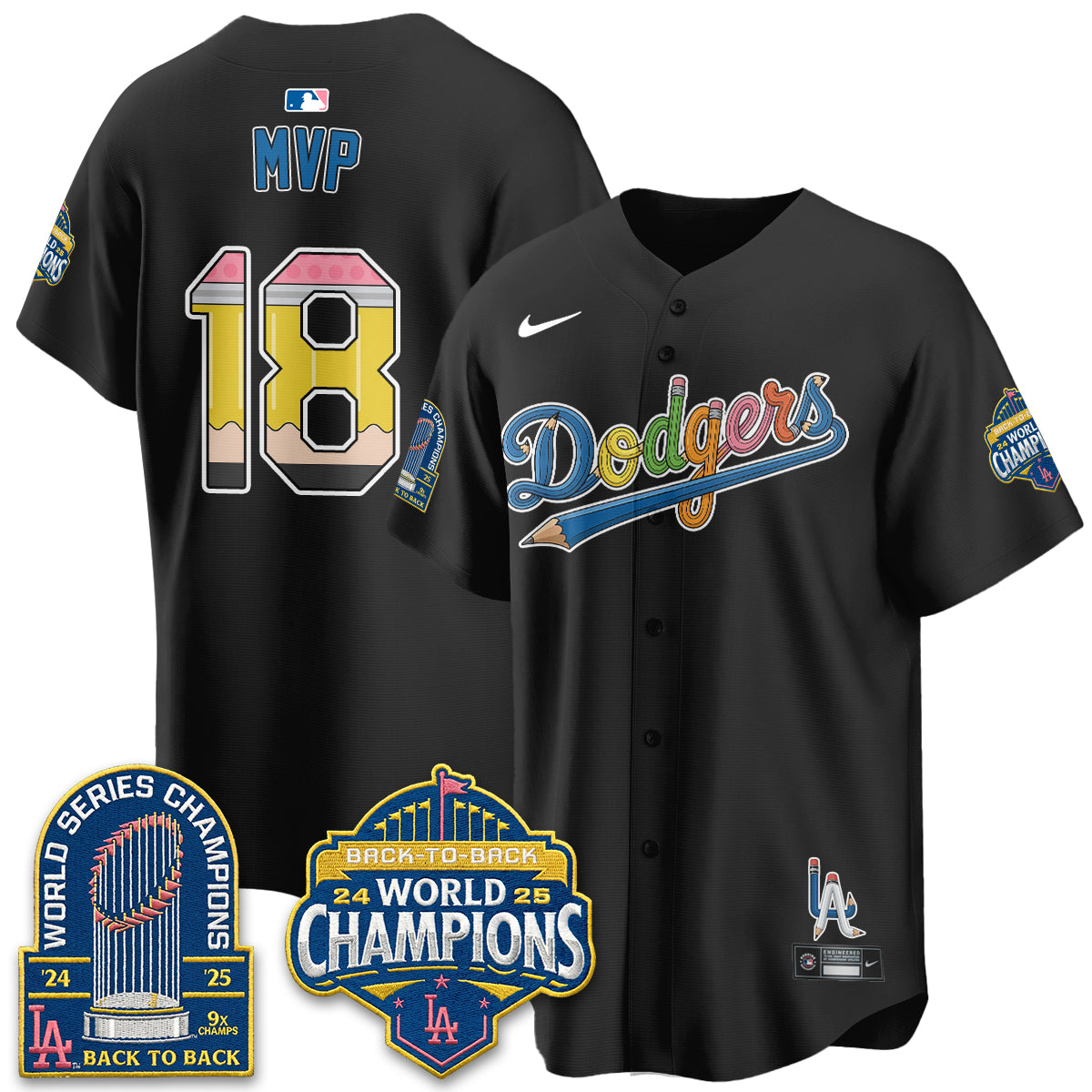 LAD x Back to School Style Vapor Jersey - Stitched-DTD