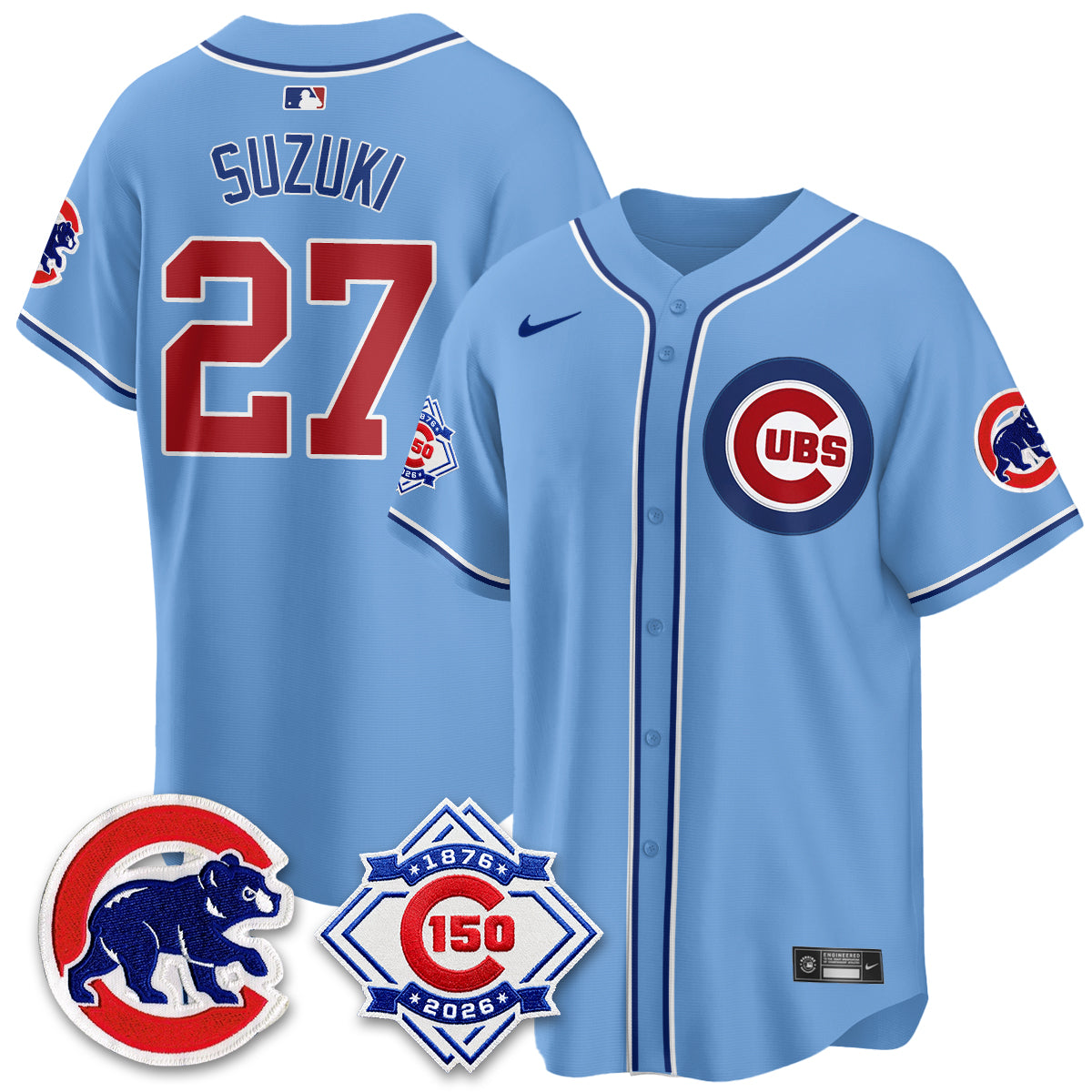 CHC 150th Anniversary Black Out Style Vapor Premier Limited Jersey - All Stitched-DTD