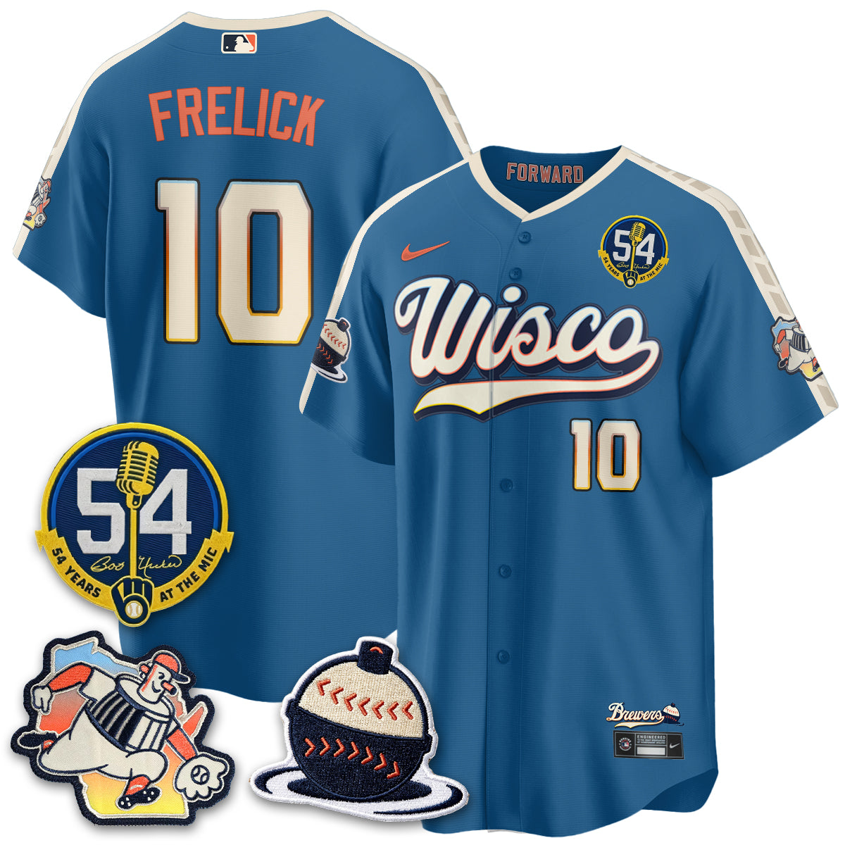 MIL 2026 City Connect Bob Uecker Vapor Limited Jersey - All Stitched V1-DTD