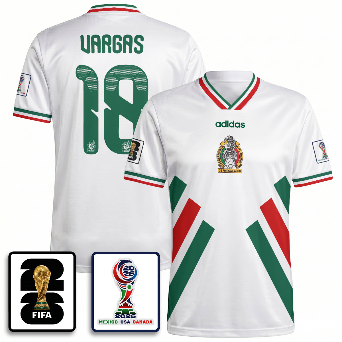 Mexico WC 2026 Fan Gear Version Jersey - Printed-DTD