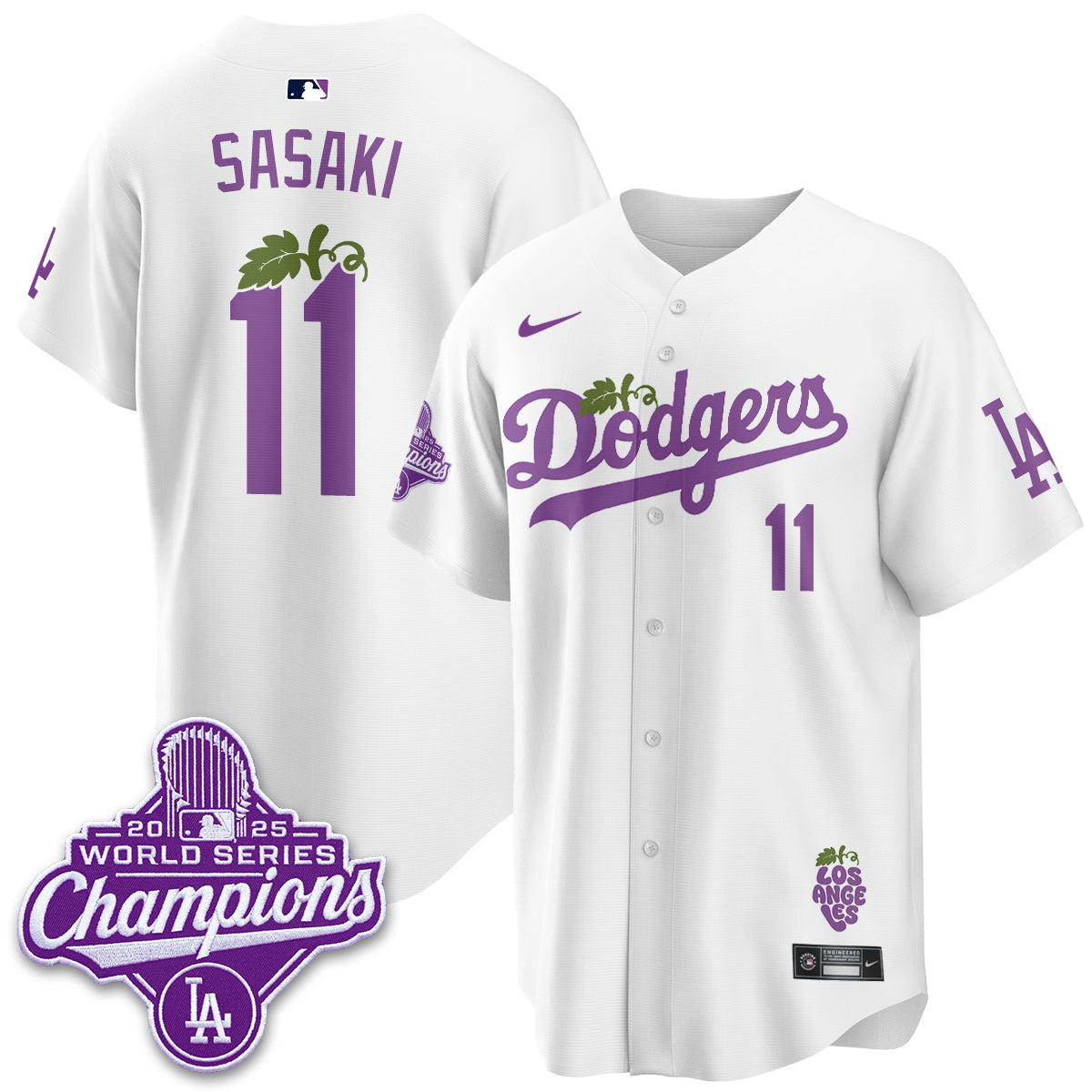 LAD Grape Edition Vapor Jersey - Stitched-DTD