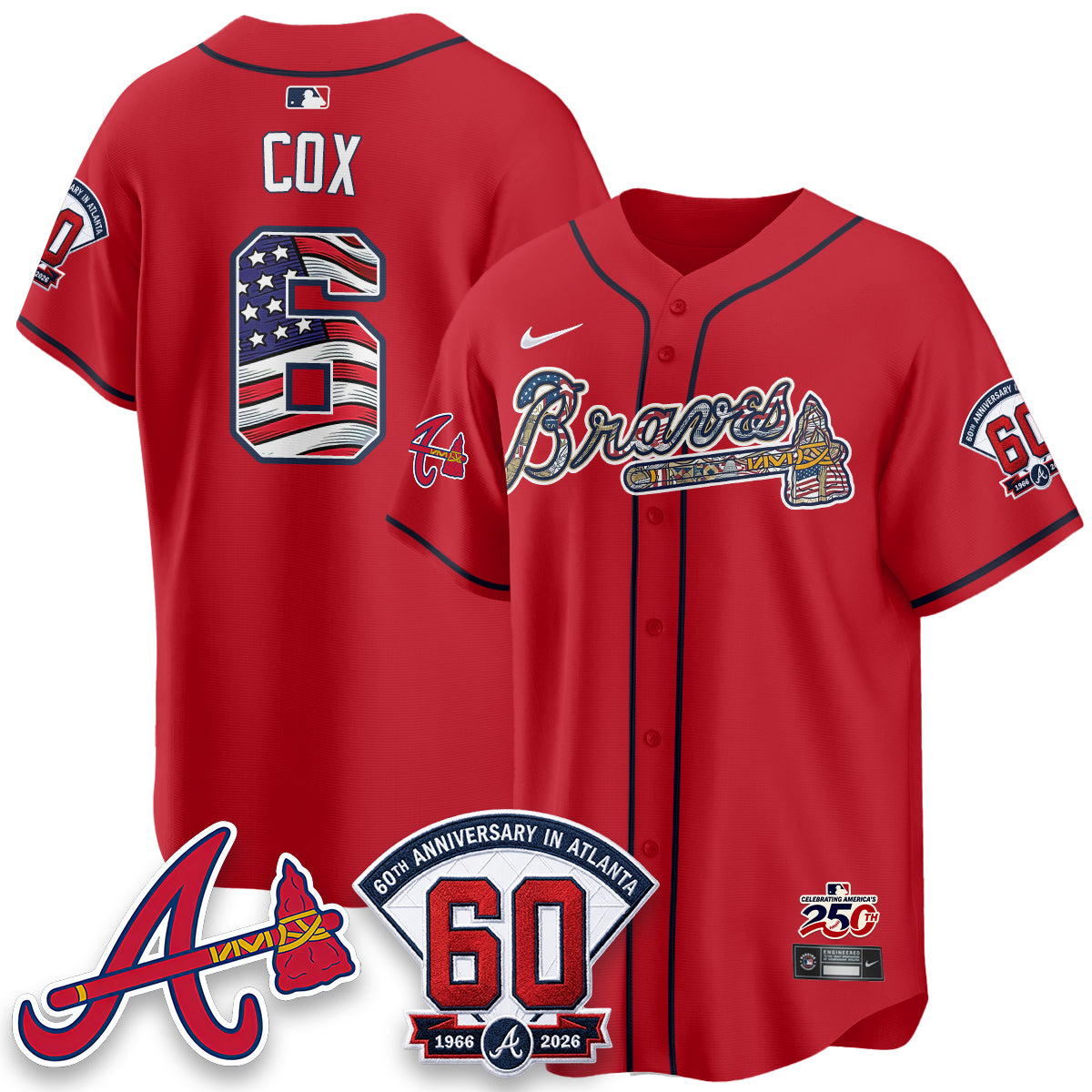 ATL 2026 Independence Day USA Vapor Limited Jersey - Stitched-DTD