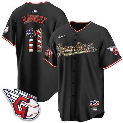 CLE 2026 Independence Day USA Vapor Jersey - Stitched-DTD