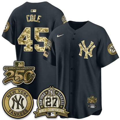 NYY Salute to Service 2026 Vapor Limited Jersey - Stitched-DTD
