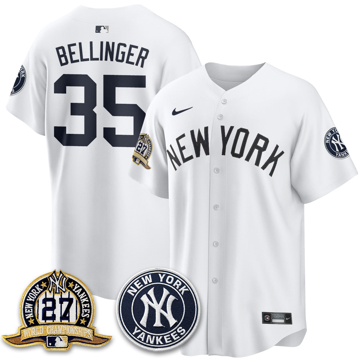 NYY Alternate Jersey - All Stitched-DTD