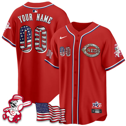 CIN 2026 Independence Day USA Vapor Limited Custom Jersey - Stitched-DTD