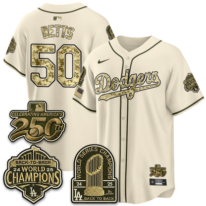 LAD Military Appreciation Game Day Jersey V2 - Stitched-DTD