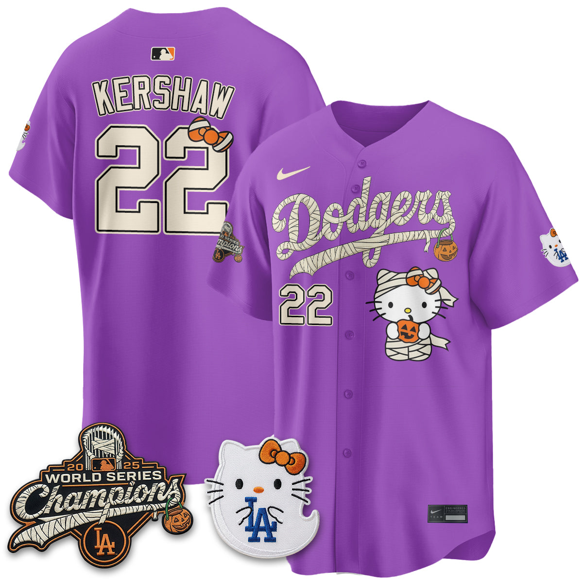 LAD Halloween 2026 Vapor Jersey V2- Stitched-DTD