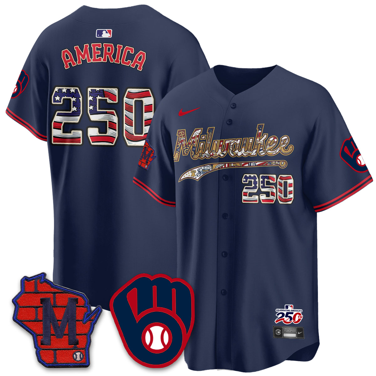 MIL 2026 Independence Day USA Vapor Limited Jersey - Stitched-DTD