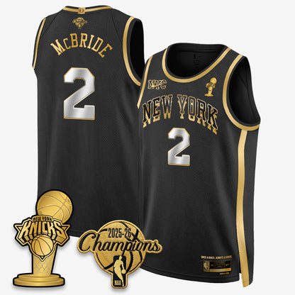 NYK 2026 NBA Champions Gold Edition Vapor Jersey - Stitched-DTD