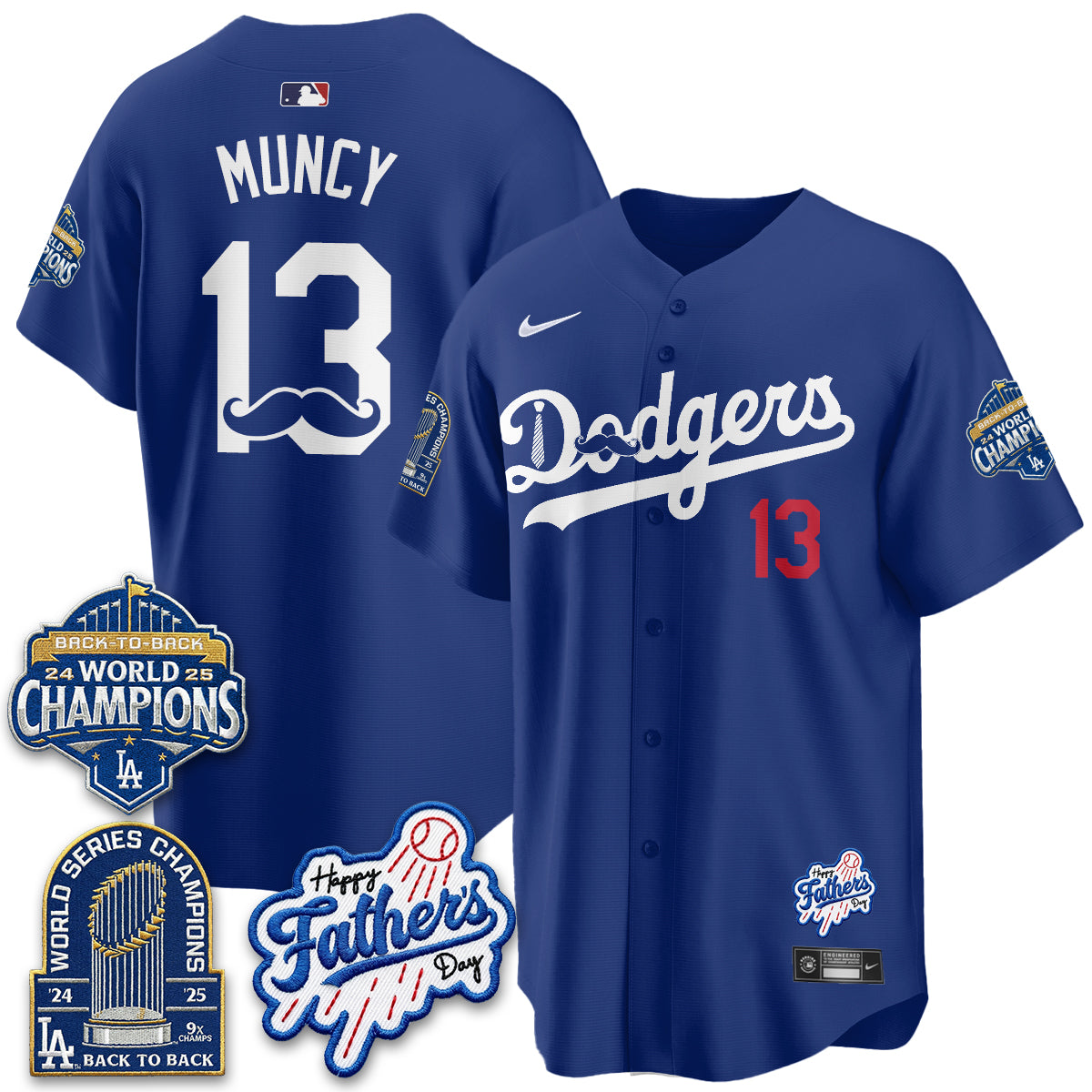 LAD Happy Father's Day 2026 Jersey - Stitched-DTD