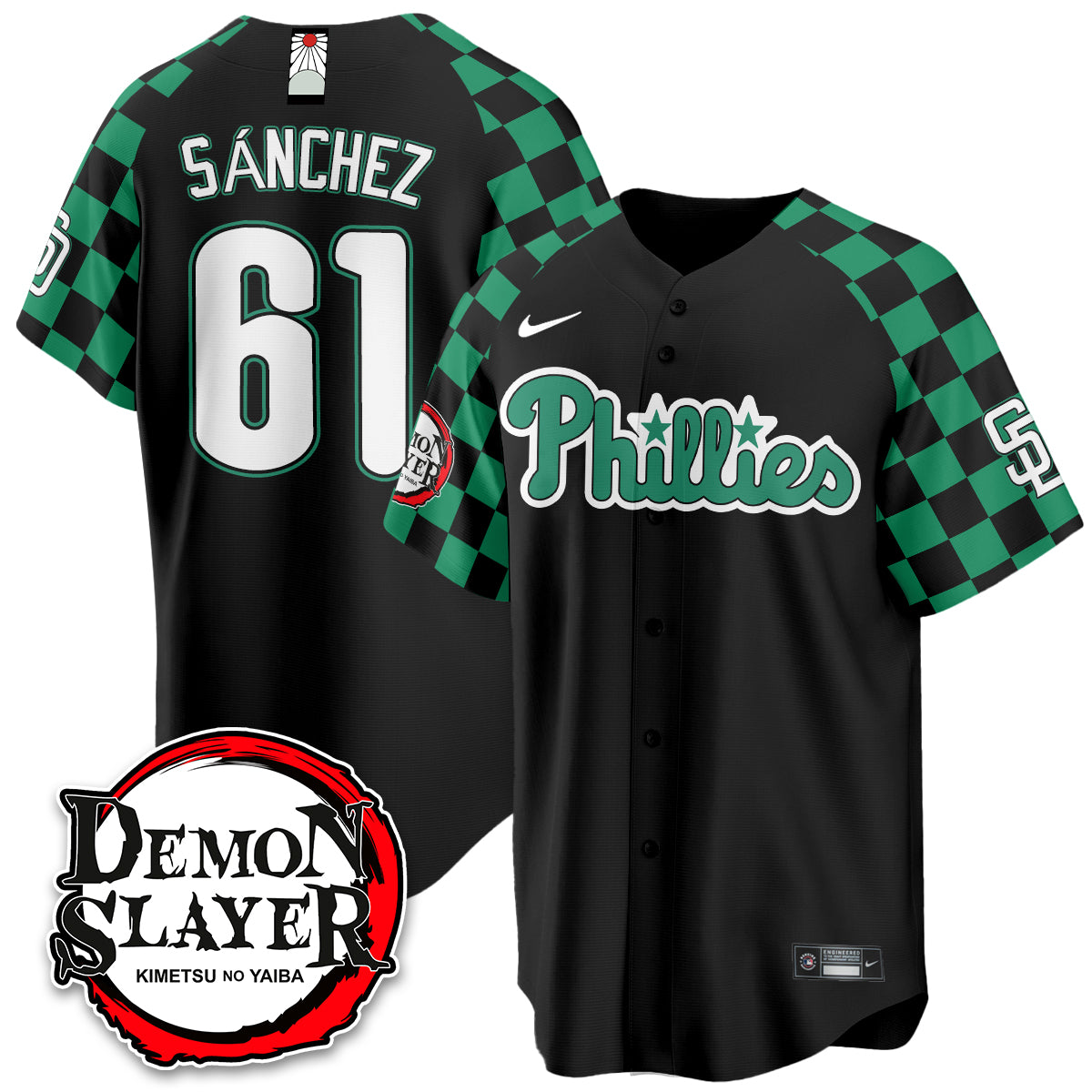 PHI Demon Slayer Vapor Limited Jersey - Stitched-DTD