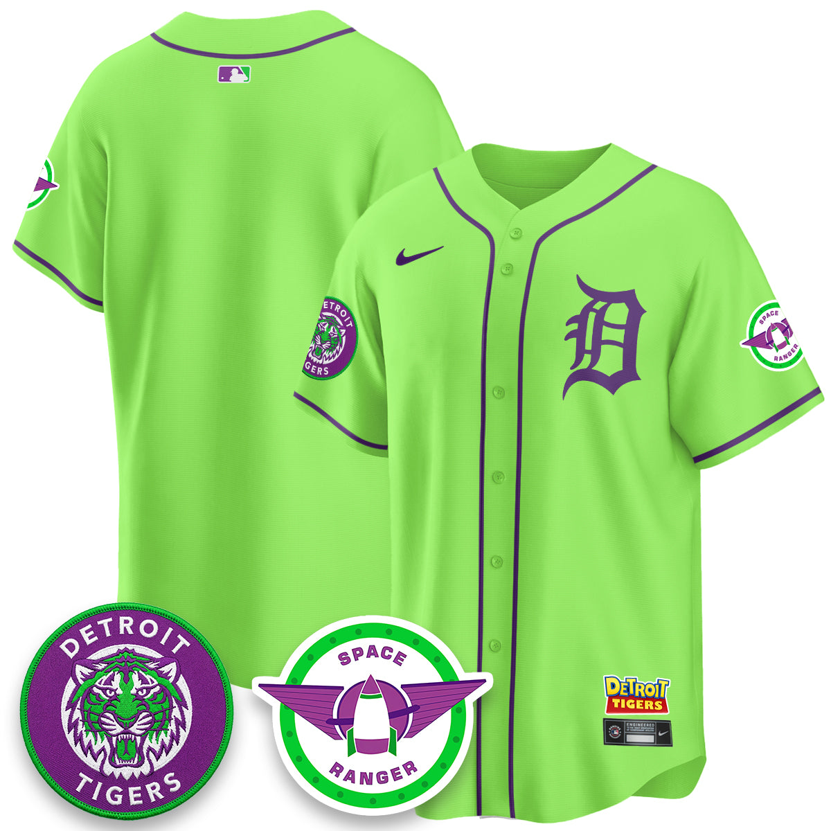 DET 2026 Space Ranger Edition Vapor Limited Jersey - Stitched-DTD