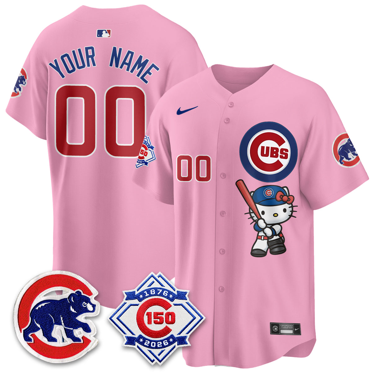 CHC x Meow KT Vapor Premier Limited Custom Jersey - All Stitched-DTD