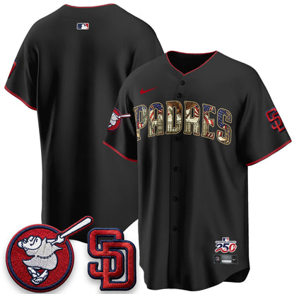 SD 2026 Independence Day USA Vapor Limited Jersey - Stitched-DTD