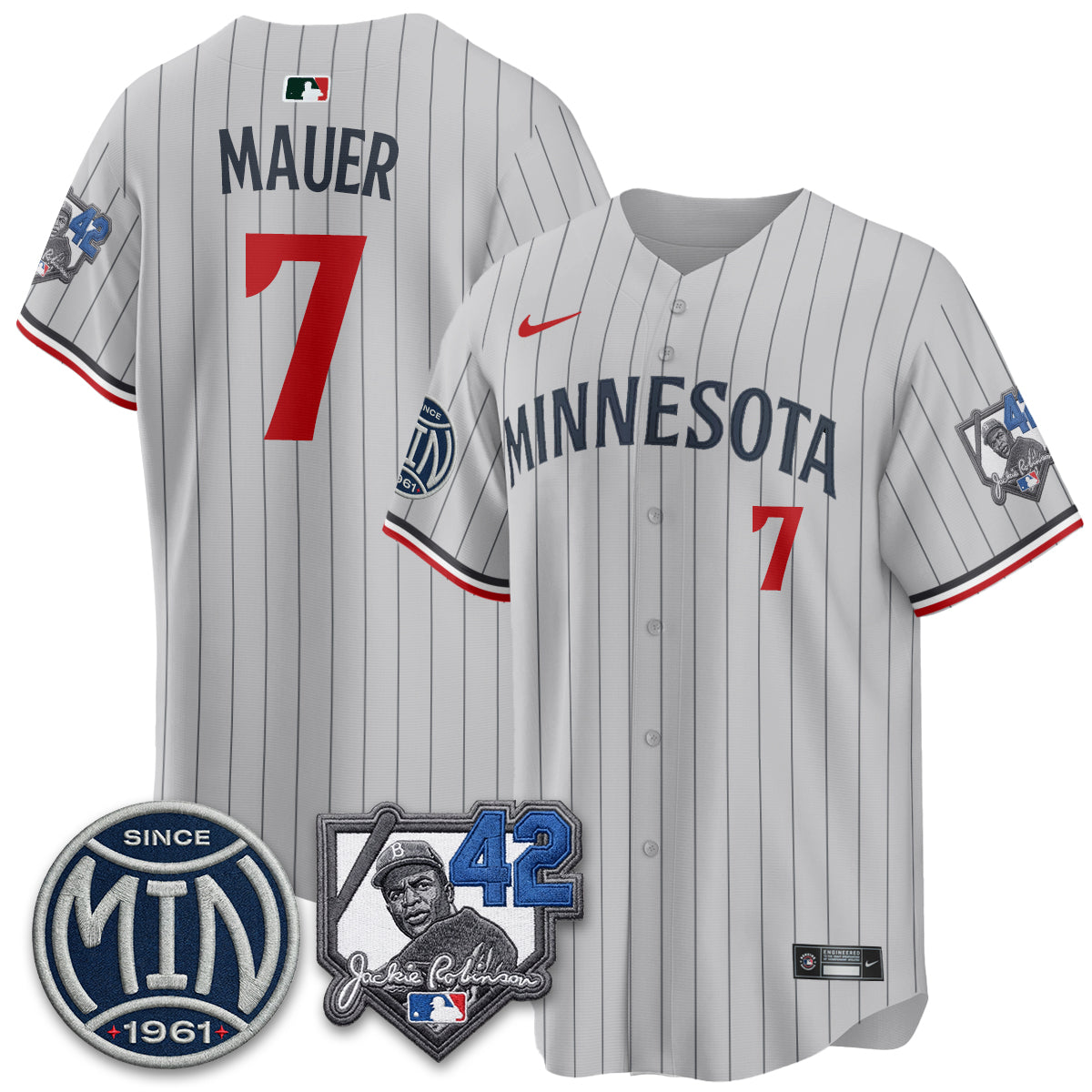 MIN 2026 Jackie Robinson Day Vapor Limited Jersey - All Stitched-DTD