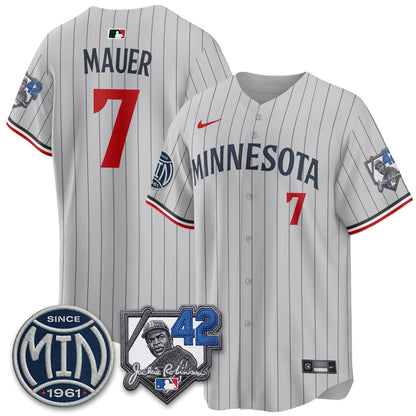 MIN 2026 Jackie Robinson Day Vapor Limited Jersey - All Stitched-DTD