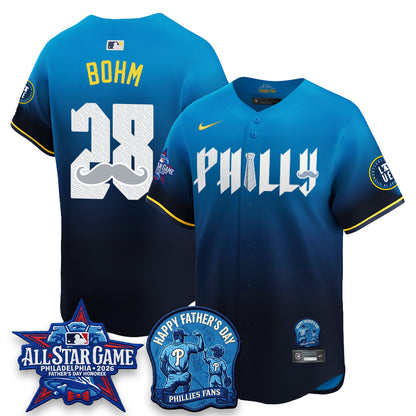 PHI Happy Father's Day Vapor Jersey - Stitched-DTD