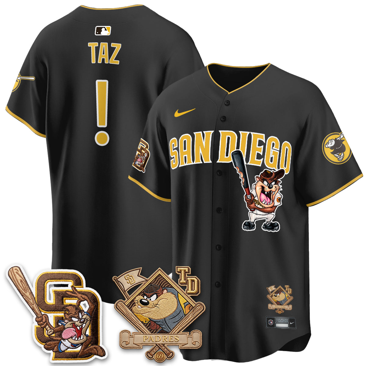 SD x Cat 2026 Vapor Limited Jersey - Stitched-DTD