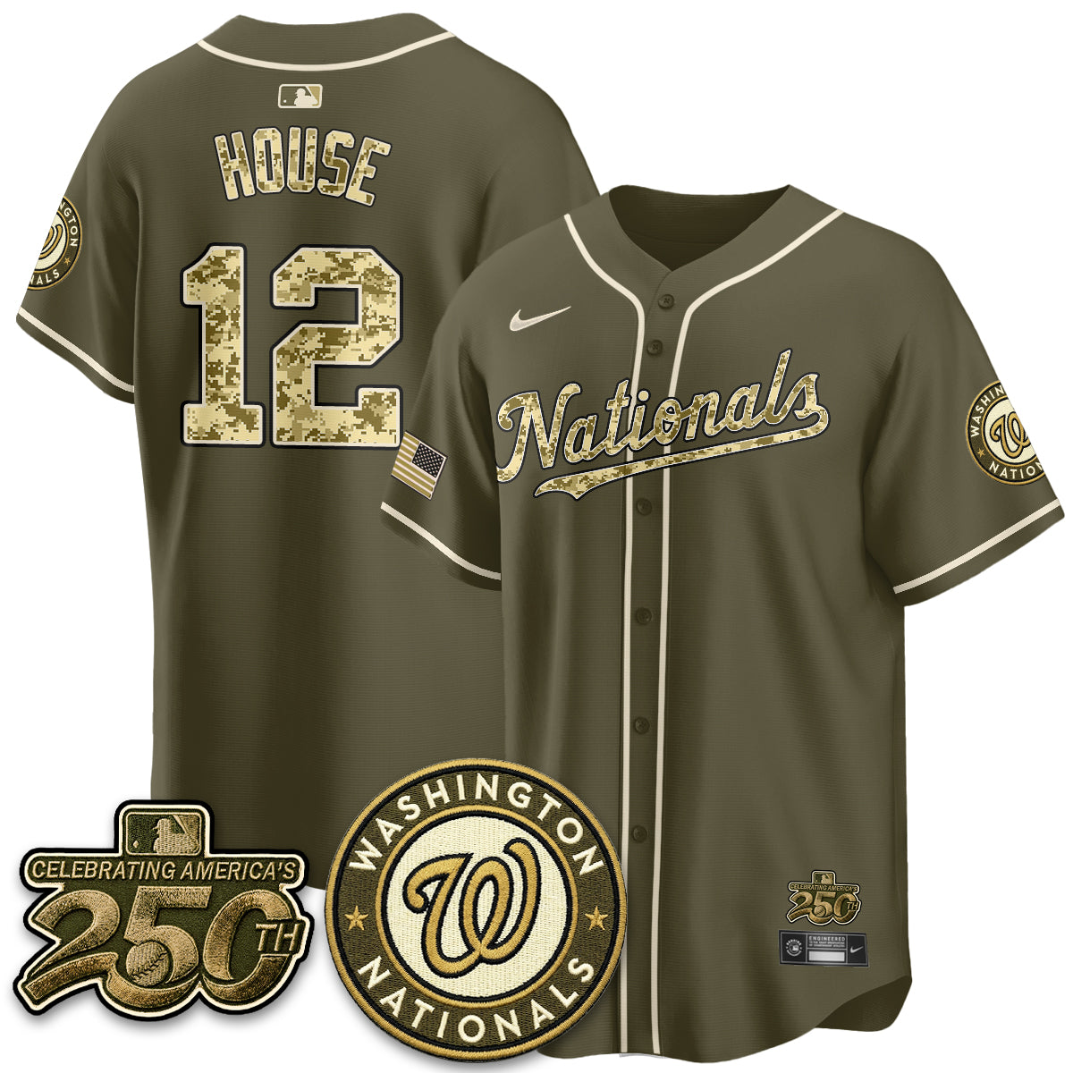 WSH Salute to Service 2026 Vapor Limited Jersey - Stitched-DTD