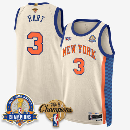NYK 2026 Basketball Champions Special Edition Vapor Jersey V2- Stitched-DTD