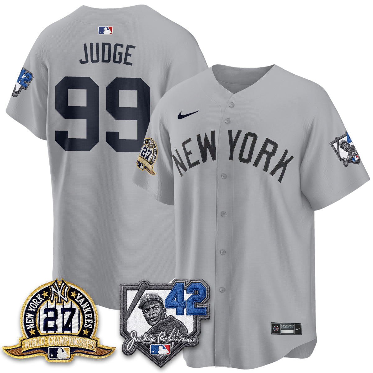 NYY 2026 Jackie Robinson Day Vapor Limited Jersey - All Stitched-DTD