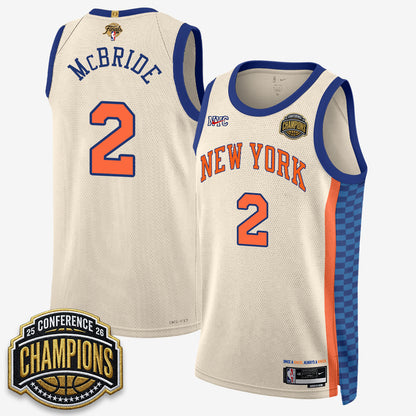 NYK 2026 NBA Finals City Edition Jersey V3- Stitched-DTD