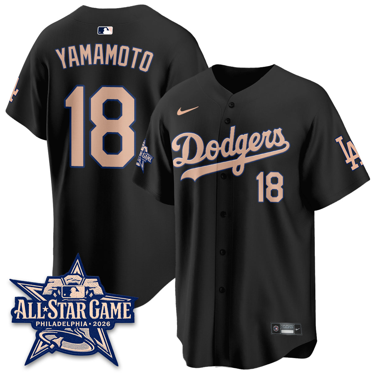 LAD All Star Game 2026 Vapor Jersey - Stitched-DTD