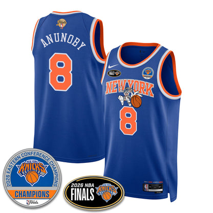 NYK 2026 NBA Eastern Conference Champions x Bunny Vapor Jersey - Stitched-DTD