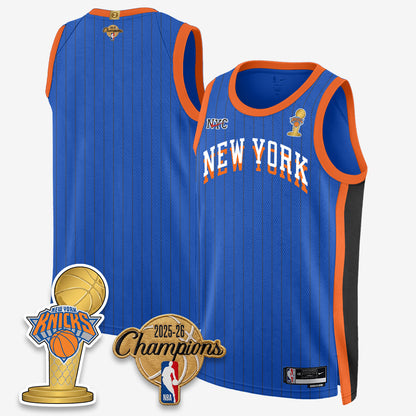 NYK 2026 Basketball Champions Vapor Jersey - Stitched-DTD
