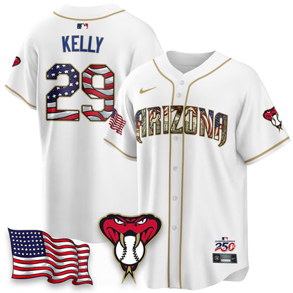 ARI 2026 Independence Day USA Vapor Limited Jersey - Stitched-DTD