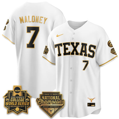 TEX Softball 2026 World Series (WCWS) Vapor Premier Limited Jersey - B2B Champs - All Stitched-DTD