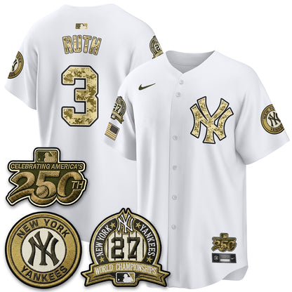 NYY Salute to Service 2026 Vapor Limited Jersey - Stitched-DTD