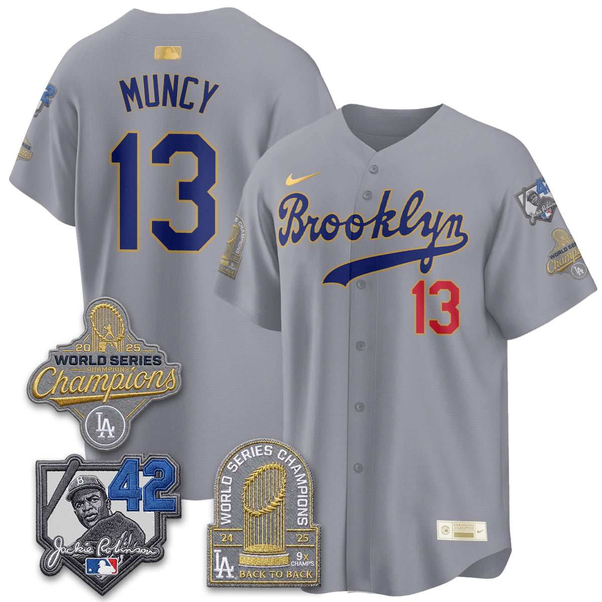 LAD 2026 Brooklyn Jackie Robinson Limited Jersey - All Stitched-DTD