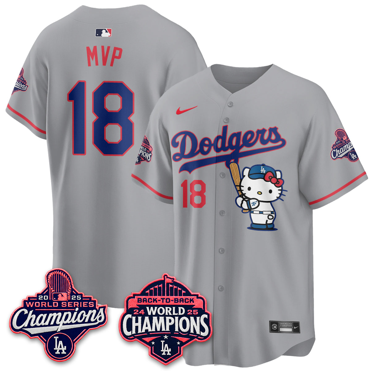 LAD x Hello Kitty Night 2026 Vapor Jersey - All Stitched-DTD