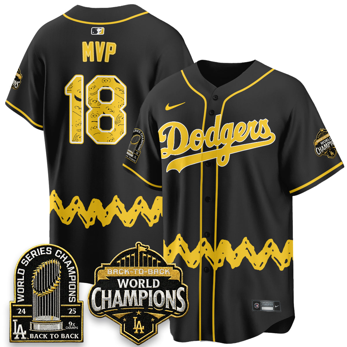 LAD x P-nuts Style Vapor Jersey - Stitched-DTD
