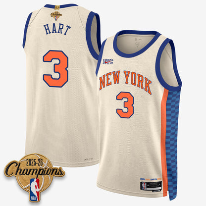 NYK 2026 Basketball Champions Vapor Jersey V2- Stitched-DTD
