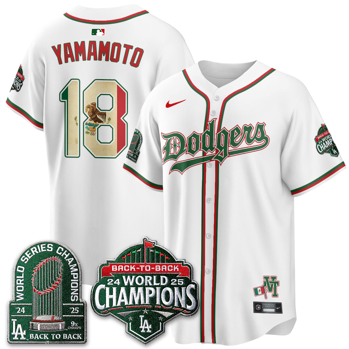 LAD x Mexico Style Vapor Jersey - Stitched-DTD