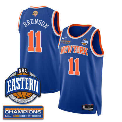 NYK 2026 NBA Eastern Conference Champions Vapor Jersey - Stitched-DTD