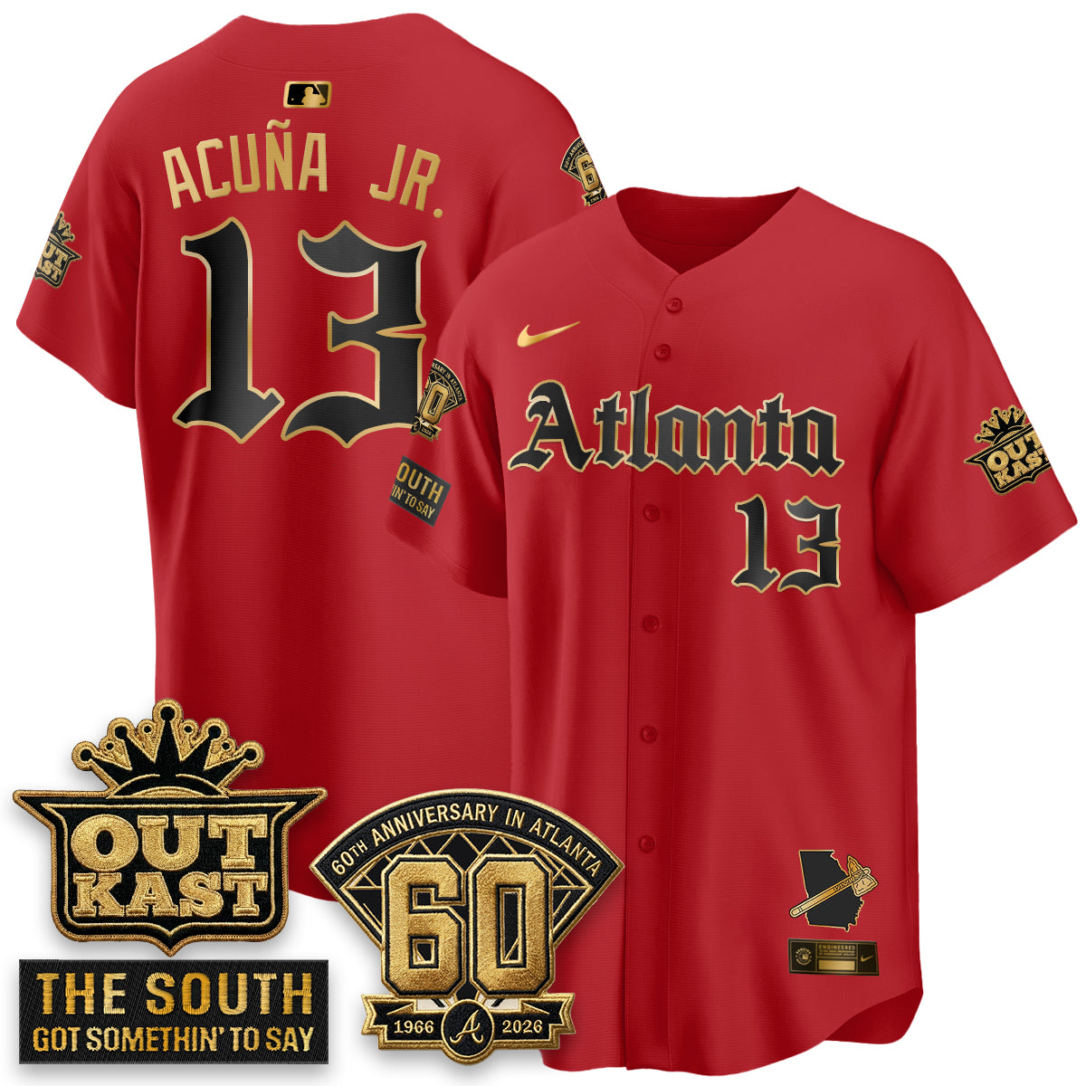 ATL 2026 Gothic Edition Vapor Limited Jersey - All Stitched-DTD