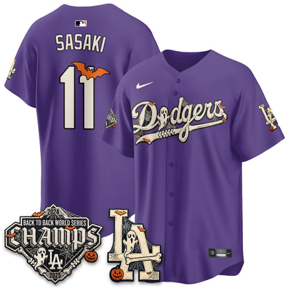LAD Halloween 2026 Vapor Jersey - Stitched-DTD