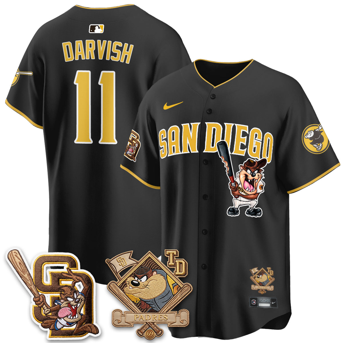 SD x Cat 2026 Vapor Limited Jersey - Stitched-DTD