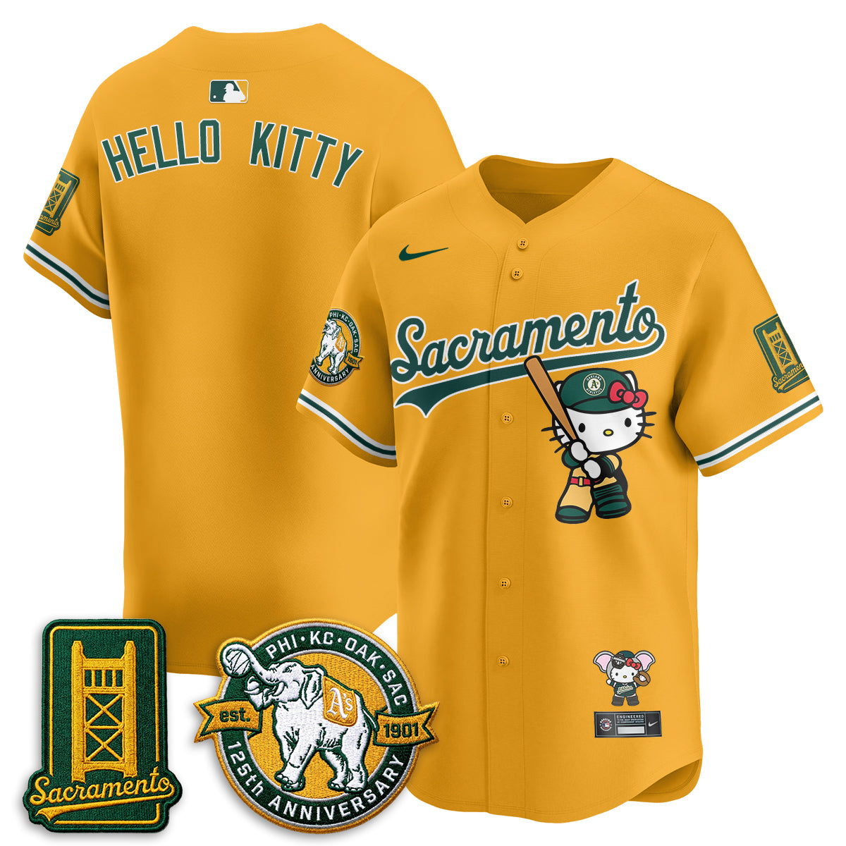 OAK x Meow KT 2026 Vapor Limited Jersey - Stitched-DTD